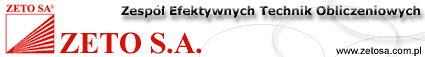 Sponsorem strony jest ZETO S.A.